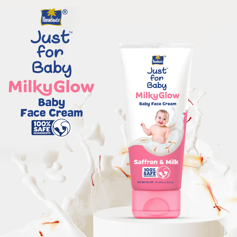 Parachute Just For Baby - Milky Glow Face Cream 50ml