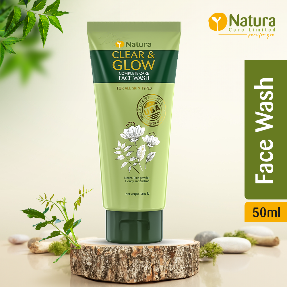 Natura Clear & Glow Face Wash 50ml