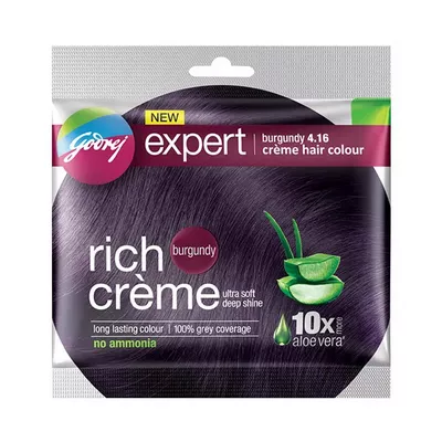 Godrej Expert Rich Crème Hair Color ( Burgundy 4.16 ) 20 gm