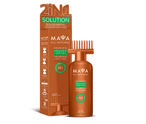 Maya All Natural Scalp & Hair Oil 100ml