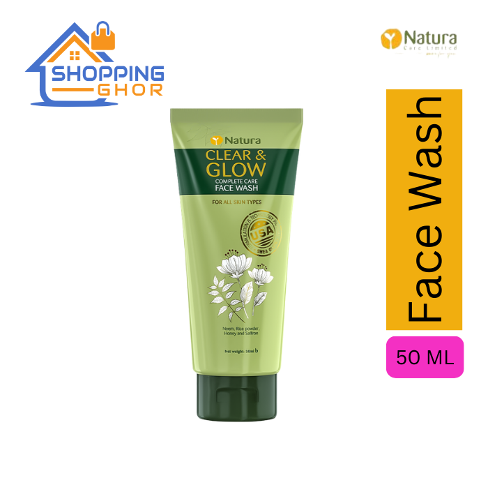 Natura Clear & Glow Face Wash 50ml