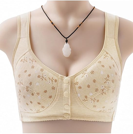 Wire-Free Lingerie, Adjustable Front Closure Vest Style