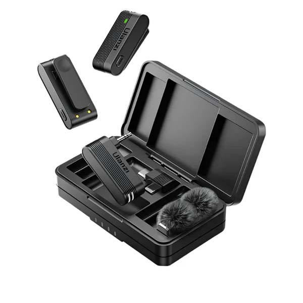 SX23 Noise Canceling Mini Wireless Lavalier Microphone