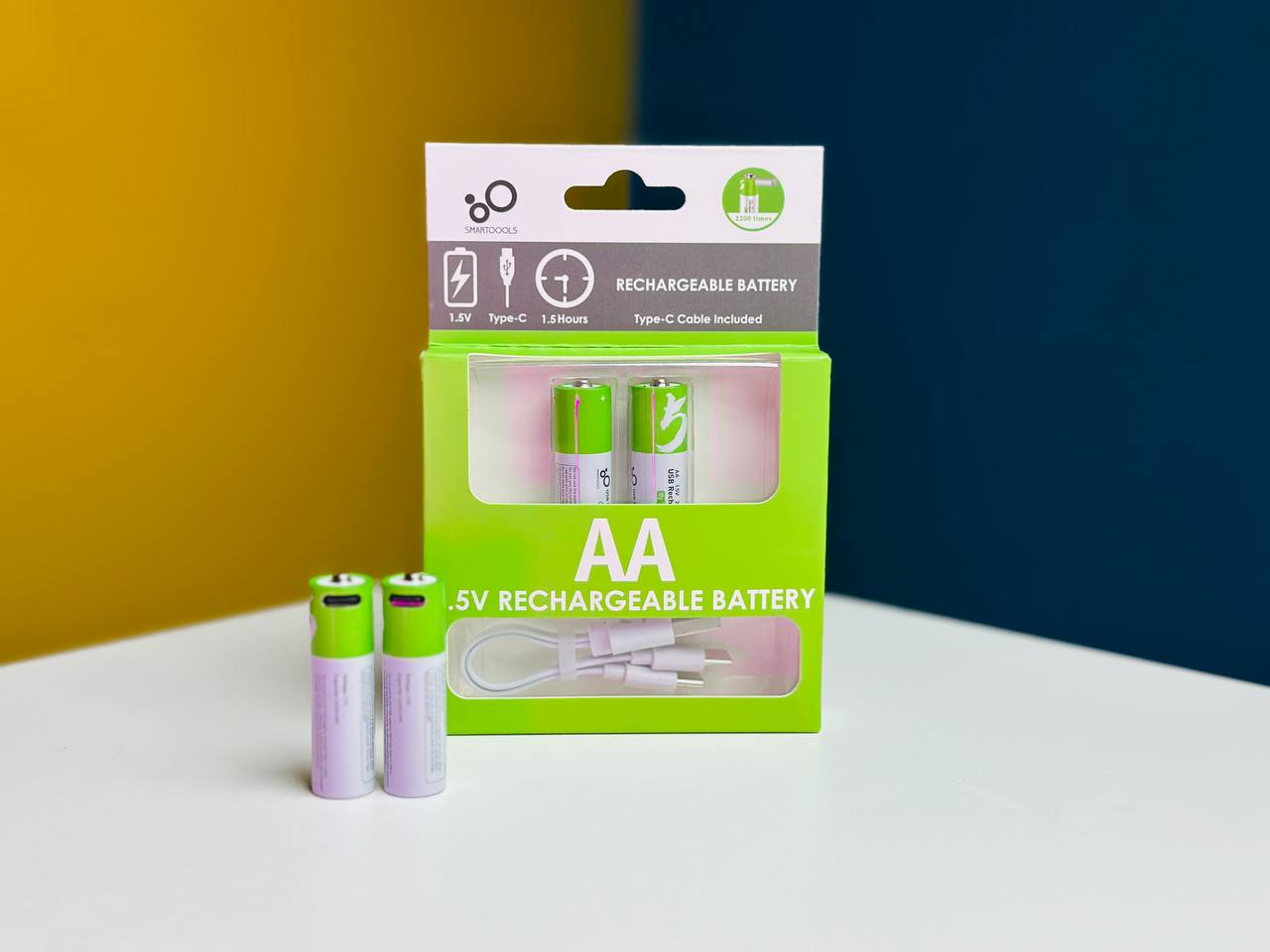 SmarToools RB20 AA 1.5V 2600mWh Rechargeable Battery