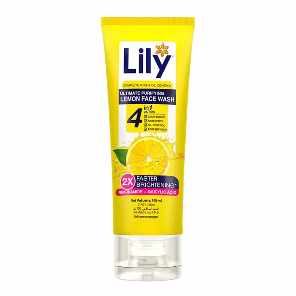 Lily Lemon Face Wash 100ml