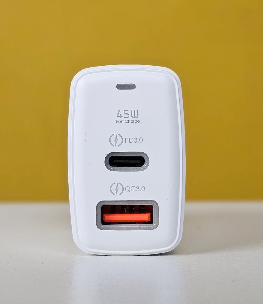 GearUP GP007 45W Fast Charging PD 3.0+ QC 3.0 USB Wall Charge - 3