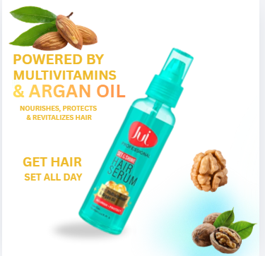 Jui Hair Serum – Smooth, Shiny & Frizz-Free Hair