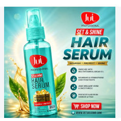Jui Hair Serum – Smooth, Shiny & Frizz-Free Hair - 2
