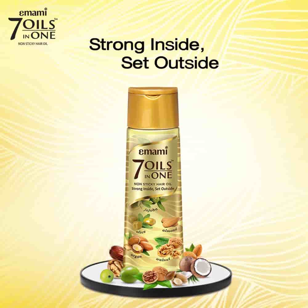 Emami 7 Oils in One Non-Sticky Hair Oil – 100mlml