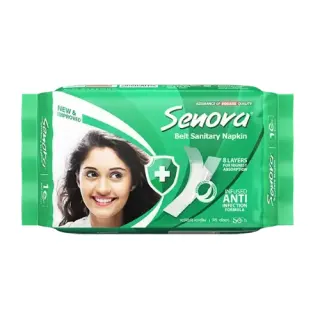 Senora Sanitary Napkin Regular Pack (Belt System)