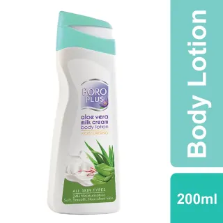 BoroPlus Aloe Vera & Milk Moisturising Lotion – 200ml