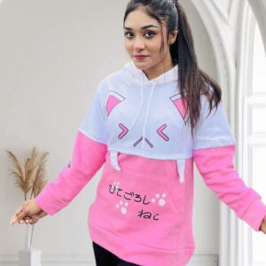 premium ladies winter hoodie