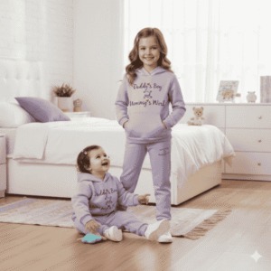 elegant stylish baby hoodie set