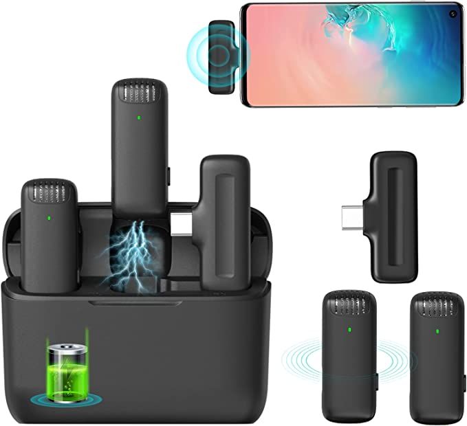 ulanzi j12 dual wireless microphone for android ulanzi j12 dual wireless microphone for android